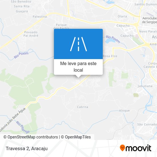 Travessa 2 mapa