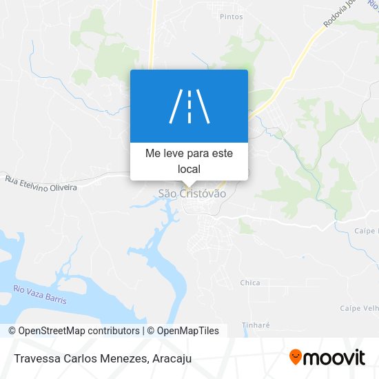 Travessa Carlos Menezes mapa