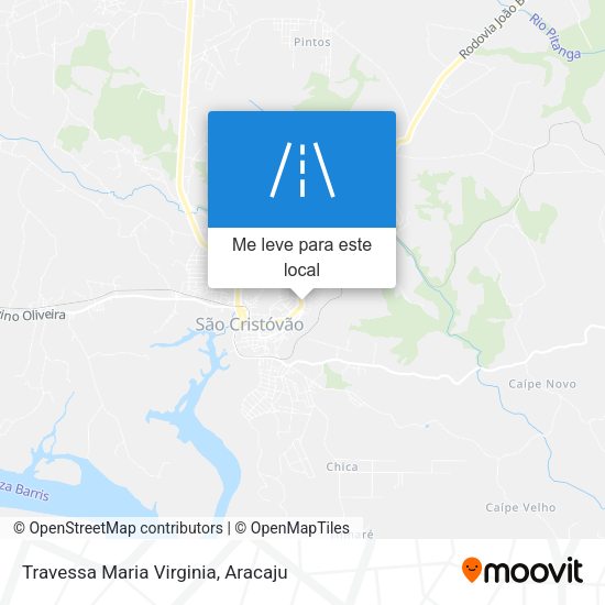 Travessa Maria Virginia mapa