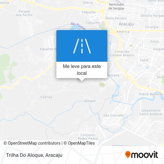 Trilha Do Aloque mapa