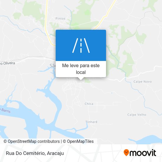 Rua Do Cemitério mapa
