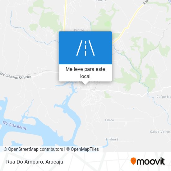 Rua Do Amparo mapa