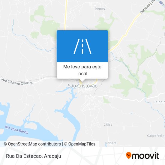 Rua Da Estacao mapa