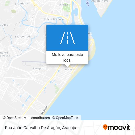 Rua João Carvalho De Aragão mapa