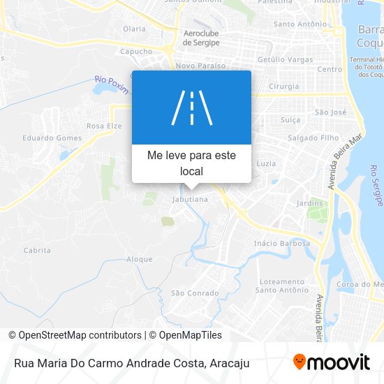 Rua Maria Do Carmo Andrade Costa mapa