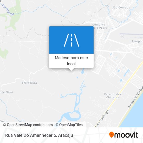 Rua Vale Do Amanhecer 5 mapa