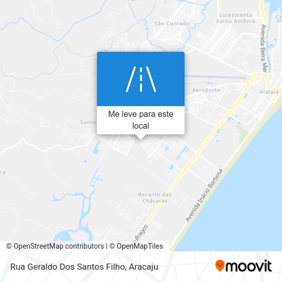 Rua Geraldo Dos Santos Filho mapa