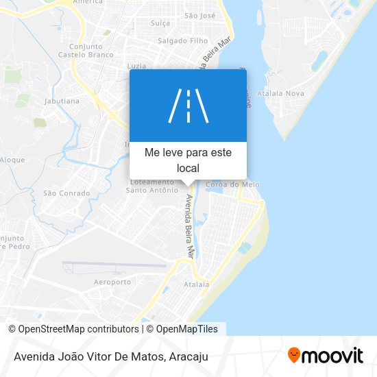 Avenida João Vitor De Matos mapa