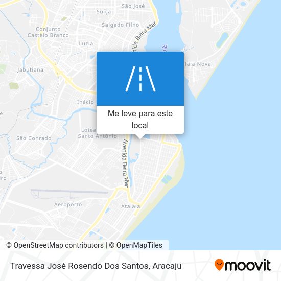Travessa José Rosendo Dos Santos mapa