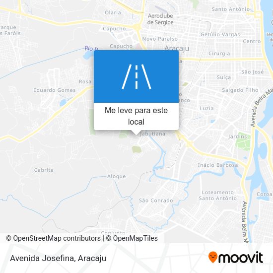 Avenida Josefina mapa