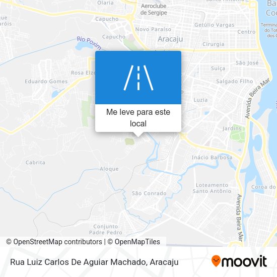 Rua Luiz Carlos De Aguiar Machado mapa