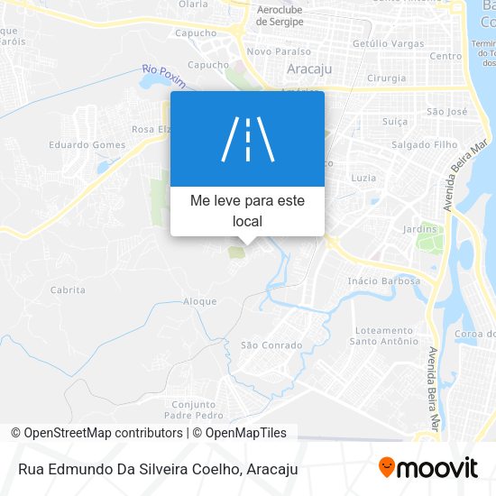 Rua Edmundo Da Silveira Coelho mapa