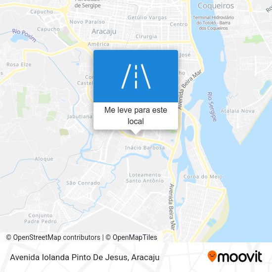 Avenida Iolanda Pinto De Jesus mapa