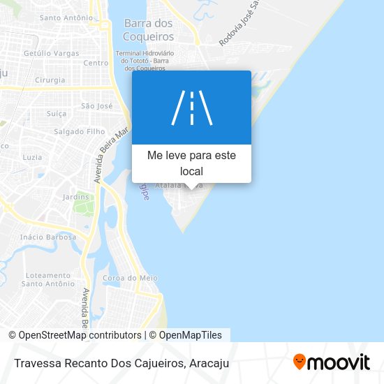 Travessa Recanto Dos Cajueiros mapa