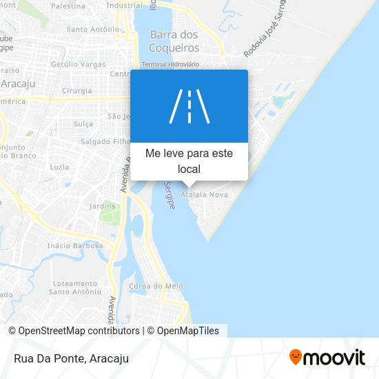 Rua Da Ponte mapa