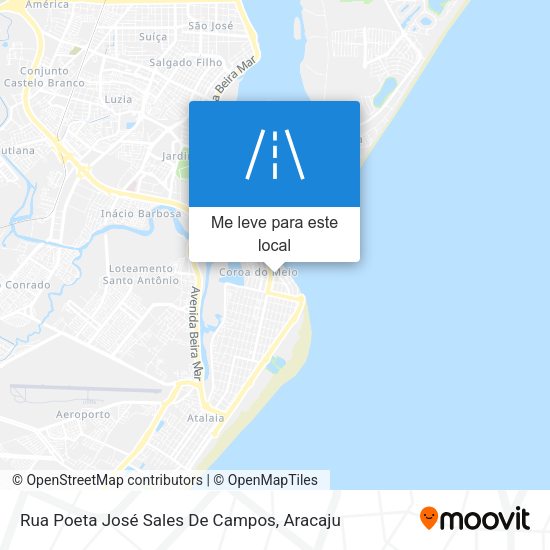 Rua Poeta José Sales De Campos mapa