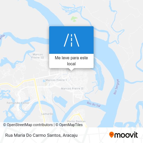 Rua Maria Do Carmo Santos mapa