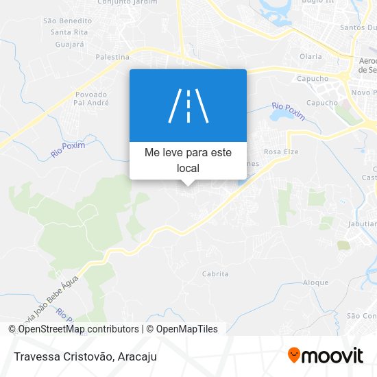 Travessa Cristovão mapa