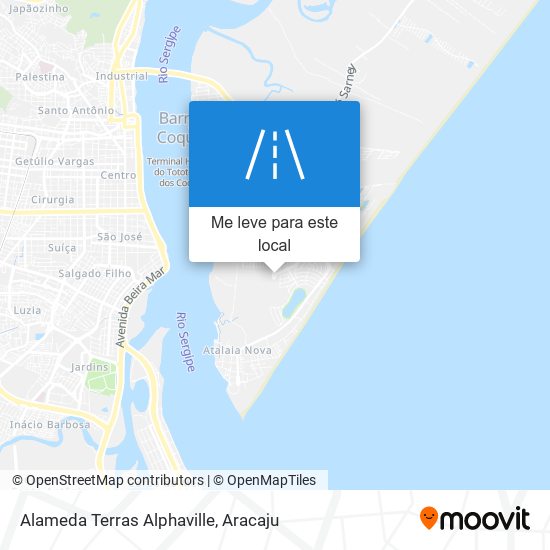 Alameda Terras Alphaville mapa