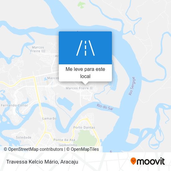 Travessa Kelcio Mário mapa