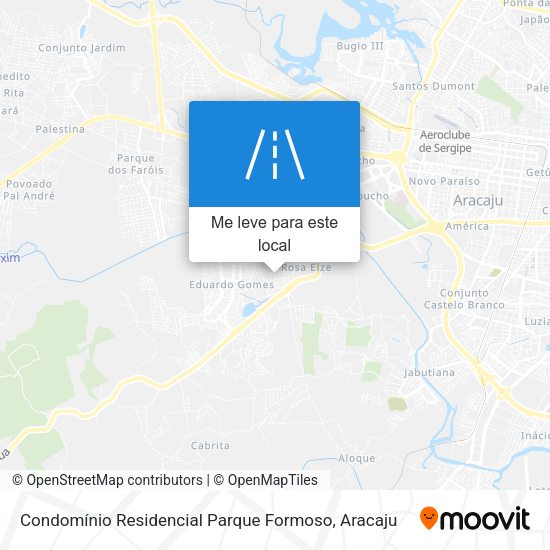 Condomínio Residencial Parque Formoso mapa
