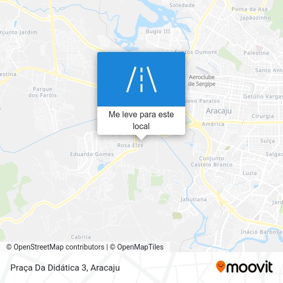 Praça Da Didática 3 mapa