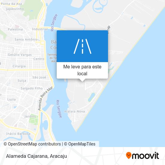 Alameda Cajarana mapa