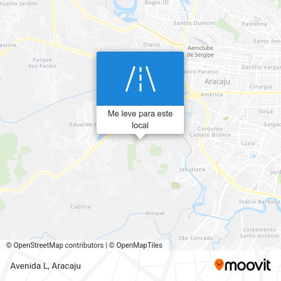 Avenida L mapa