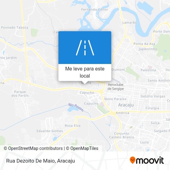 Rua Dezoito De Maio mapa