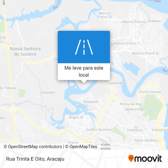 Rua Trinta E Oito mapa