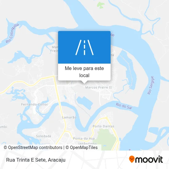 Rua Trinta E Sete mapa