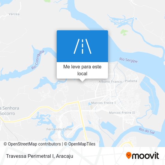 Travessa Perimetral I mapa