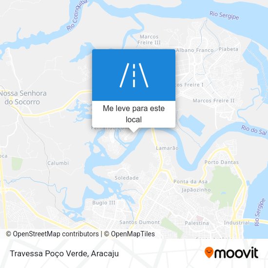 Travessa Poço Verde mapa