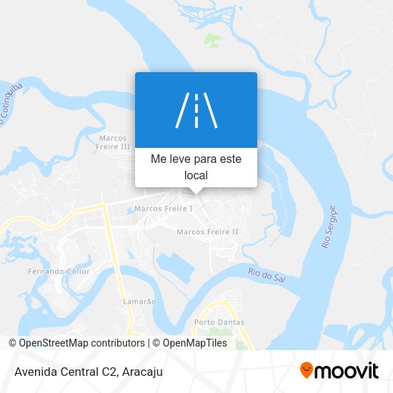 Avenida Central C2 mapa