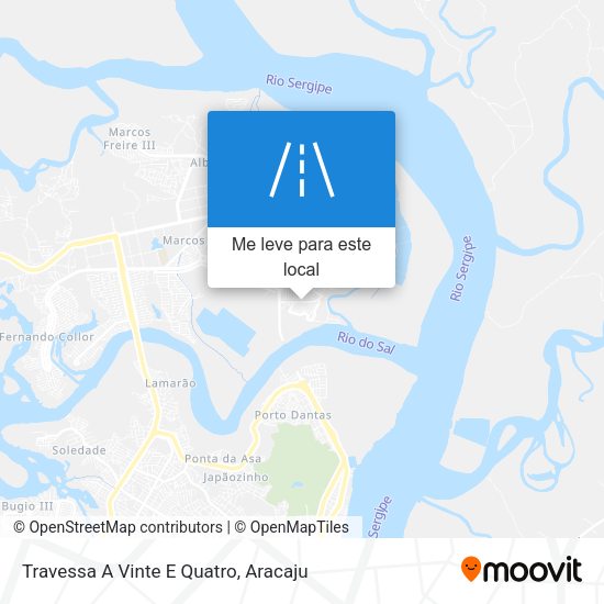 Travessa A Vinte E Quatro mapa