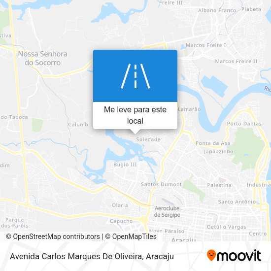 Avenida Carlos Marques De Oliveira mapa