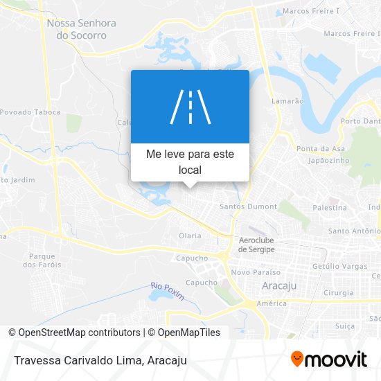 Travessa Carivaldo Lima mapa