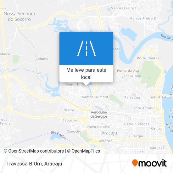 Travessa B Um mapa