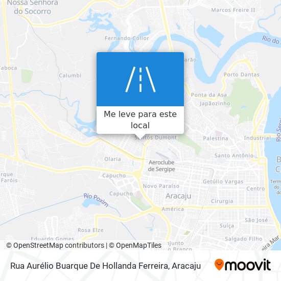 Rua Aurélio Buarque De Hollanda Ferreira mapa