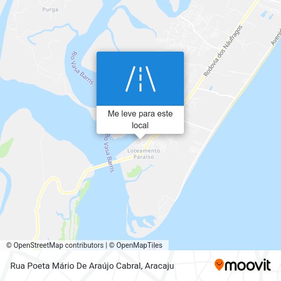 Rua Poeta Mário De Araújo Cabral mapa