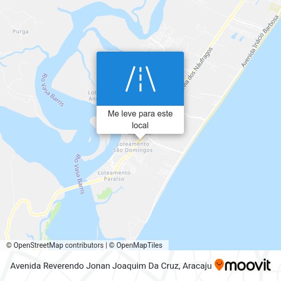 Avenida Reverendo Jonan Joaquim Da Cruz mapa