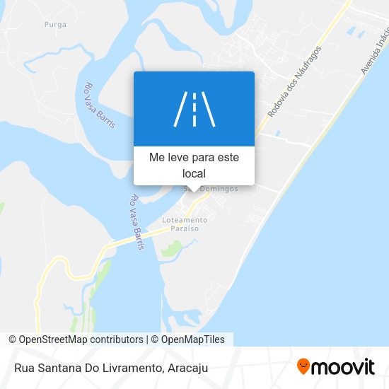 Rua Santana Do Livramento mapa
