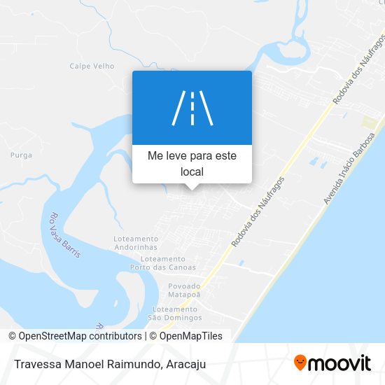 Travessa Manoel Raimundo mapa