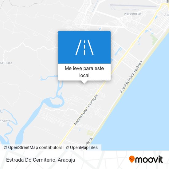 Estrada Do Cemiterio mapa