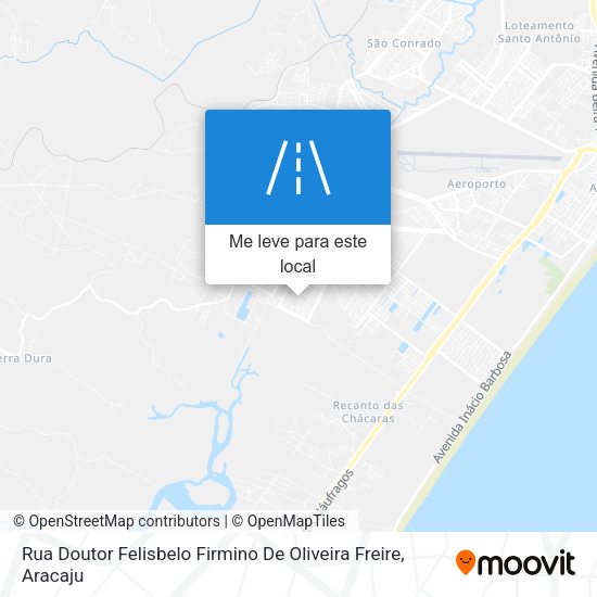 Rua Doutor Felisbelo Firmino De Oliveira Freire mapa