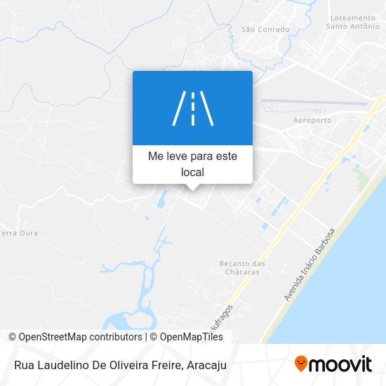Rua Laudelino De Oliveira Freire mapa