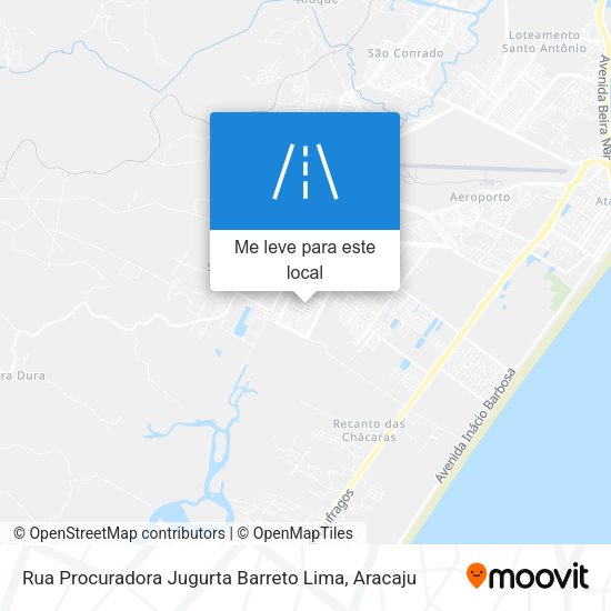 Rua Procuradora Jugurta Barreto Lima mapa