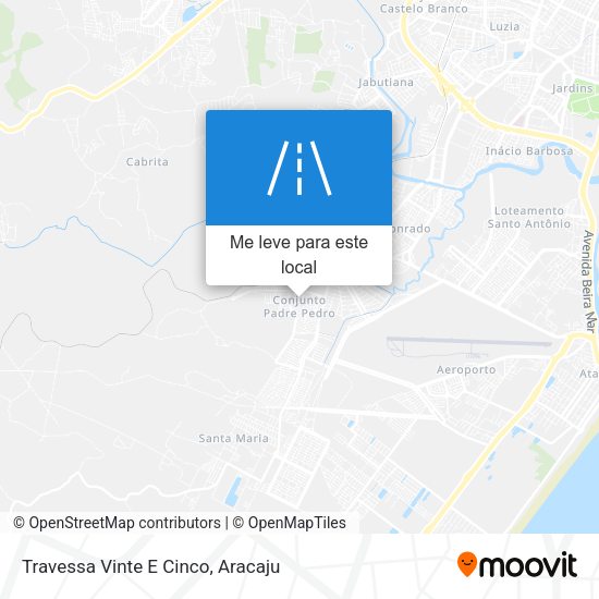 Travessa Vinte E Cinco mapa