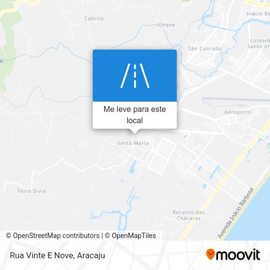 Rua Vinte E Nove mapa