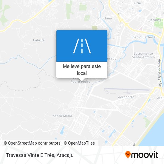 Travessa Vinte E Três mapa